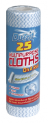 Duzzit 25pc Multipurpose Cloths